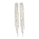 Brass Micro Pave Clear Cubic Zirconia Big Pendants