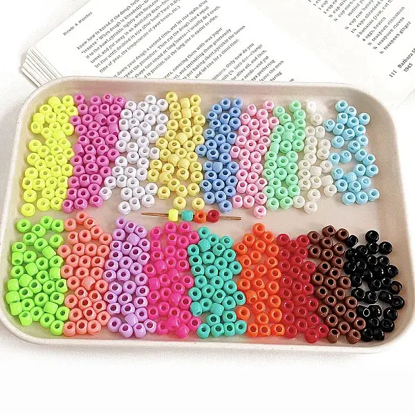Opaque Acrylic Beads