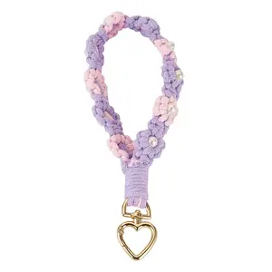 Cotton Braided Flower Pendant Decorations
