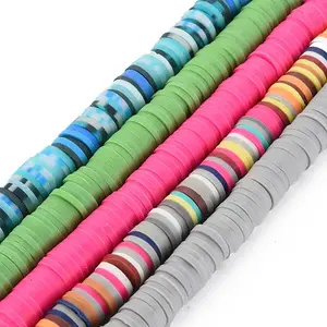 Handmade Polymer Clay Bead Strands