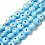 Handmade Evil Eye Lampwork Beads Strands