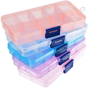 Rectangle Plastic Bead Storage Containers