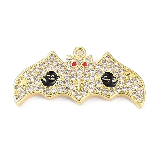 Rack Plating Brass Cubic Zirconia Pendants