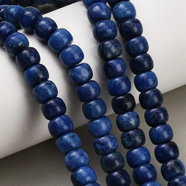 Dyed Natural White Jade Beads Strands