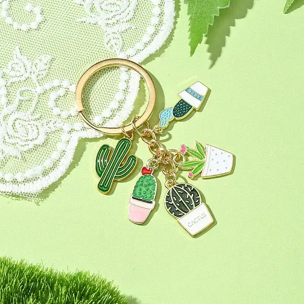 Alloy Enamel Keychain