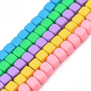 Handmade Polymer Clay Beads Strands