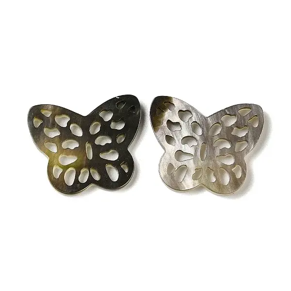 Natural Black Lip Shell Cabochons