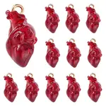 12Pcs Transparent Resin Pendants