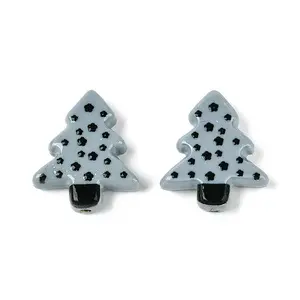 Christmas Printed Opaque Resin Beads