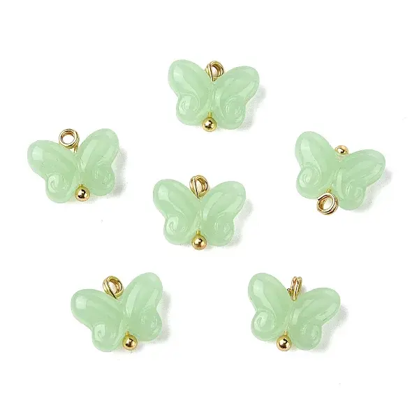 Alloy Glass Pendants