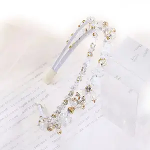 Shiny Elegant Glass Hair Bands