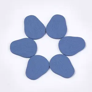 Painted Poplar Wood Cabochons