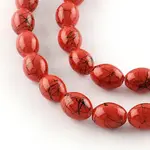 Baking Paint Drawbench Glass Bead Strands