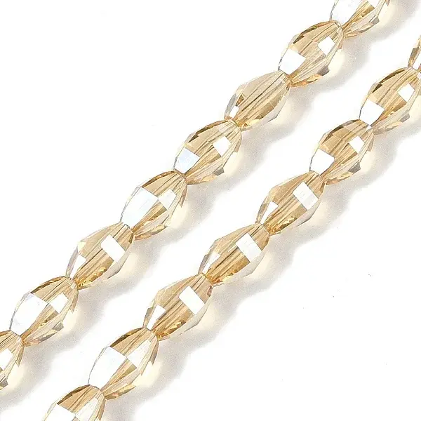 Electroplate Glass Beads Strands