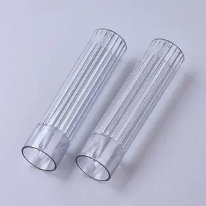 Transparent Plastic Candle Molds