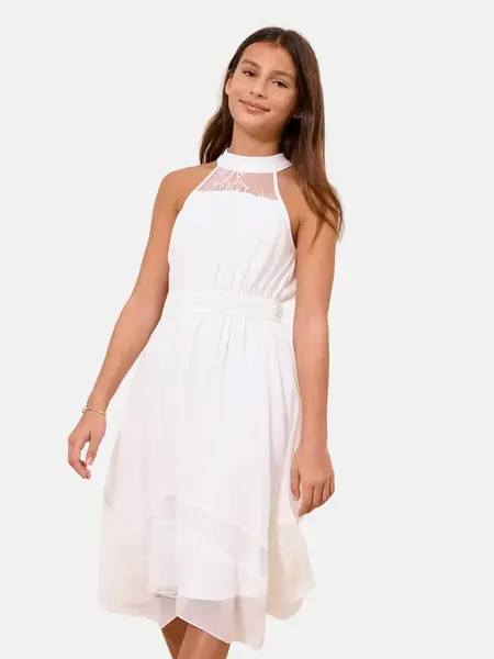 Lipsy Šaty  biela