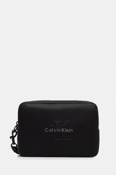 Calvin Klein Kosmetická taštička pánská z imitace kůže