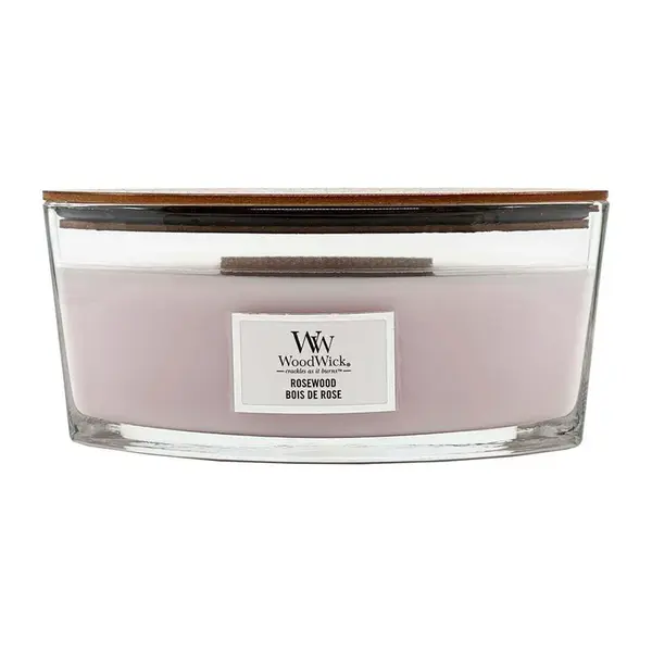 WoodWick Vonná svíčka loď Rosewood 453,6 g