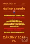 Aktualizácia IV/1 2018…
