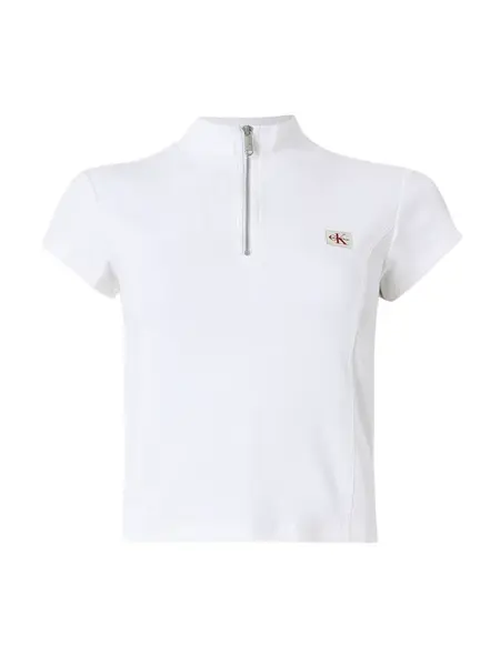 Calvin Klein Jeans Tričko  biela