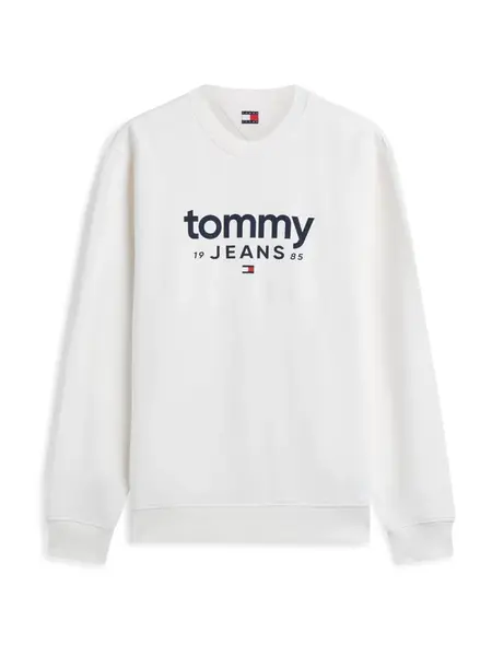 Tommy Jeans Mikina  námornícka modrá / čerešňová / biela