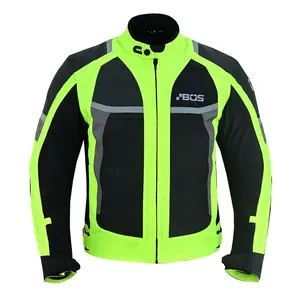 Pánská moto bunda BOS Libera Neon M
