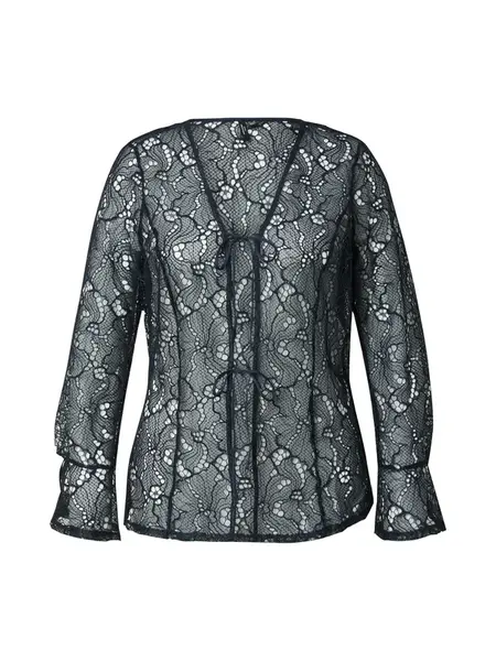 Vero Moda Curve Kardigán 'VMCSigna'  námornícka modrá