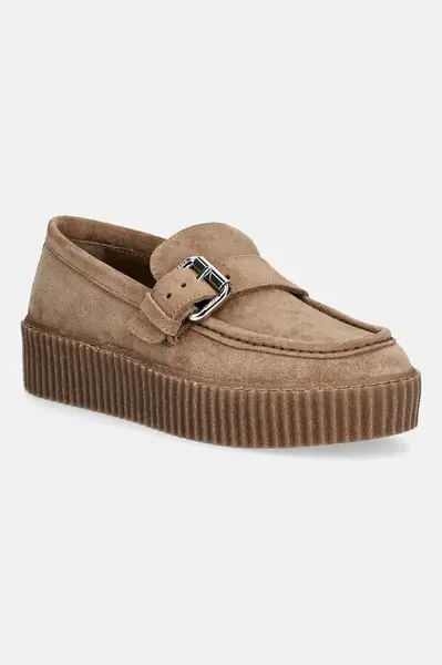 Weekend Max Mara Mokasíny dámské semišové