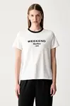 Weekend Max Mara tričko dámské bavlněné WKDEDISON