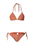 ABOUT YOU Bikiny 'Claire Bikini'  hrdzavohnedá