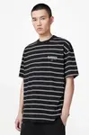AllSaints  tričko pánské bavlněné UNDERGRND STRIPE SS