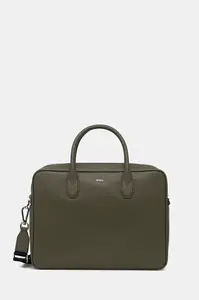 BOSS taška na notebook pánská kožená Northon_Doc. Case