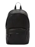 Calvin Klein Batoh 'Embossed Emblem Logo Trolley'  čierna