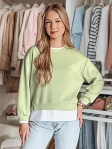 Dámska oversize mikina LUZZIO, mätová