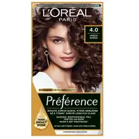 Permanentní barva Loréal Préférence 4.0 hnědá - L’Oréal Paris + dárek zdarma