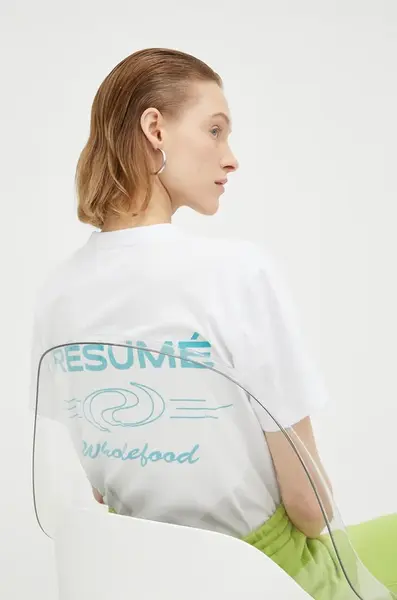 Resume Bavlněné tričko Résumé