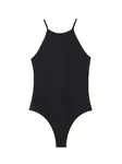 Pull&Bear Košeľové body  čierna