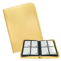 Album na karty Vivid 4-Pocket Zippered PRO-Binder - Yellow