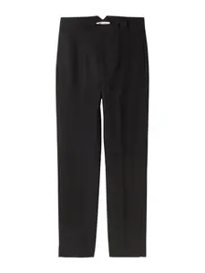 TOM TAILOR DENIM Nohavice s pukmi  čierna
