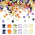 240Pcs 6 Colors Cubic Zirconia Bead