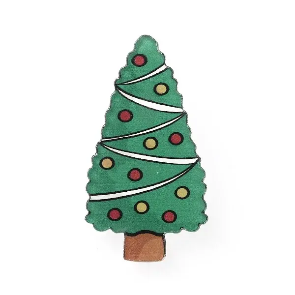 Christmas Acrylic Brooch Pin