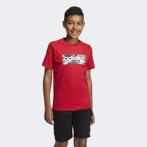 adidas B CAMO LIN TEE 140