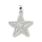 Brass Micro Pave Cubic Zirconia Pendants