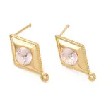 Glass Stud Earring Finding