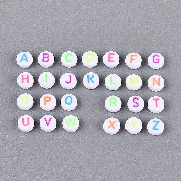 Opaque Acrylic Enamel Beads