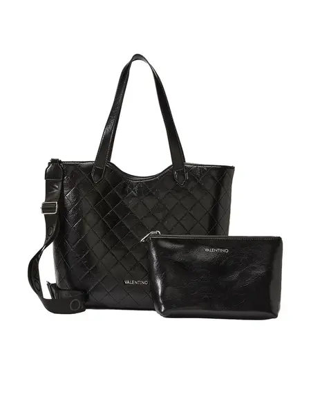 VALENTINO Shopper 'SPECIAL WIRKLY'  čierna