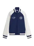 TOMMY HILFIGER Tepláková bunda 'Nautical'  námornícka modrá / biela