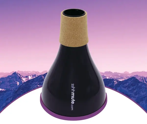 Bremner Music Practice Black/Purple Trombone