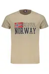 Pánske tričko NORWAY 1963 béžové