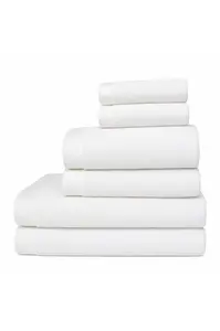 Výhodná sada ručníků a osušek MICRO COTTON, 6 ks Bílá